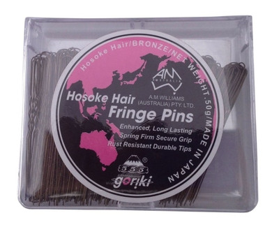 Hosoke 555 Fine Fringe Pins Bronze 50g Made In Japan