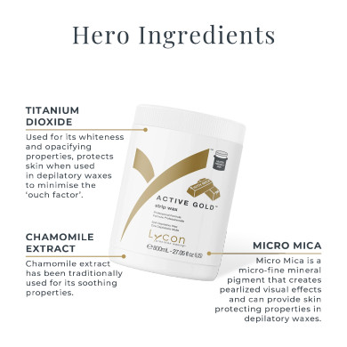 Lycon Active Gold Cartridge Strip Wax 100ml