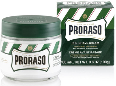 Proraso Pre & After Shave Cream Eucalyptus & Menthol Oil - 100ml