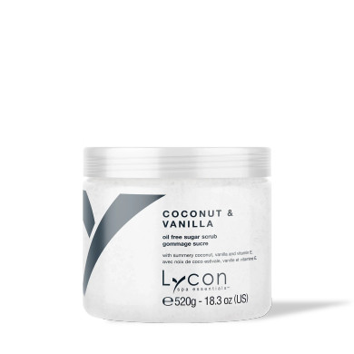 Lycon Coconut & Vanilla Sugar Scrub 520g
