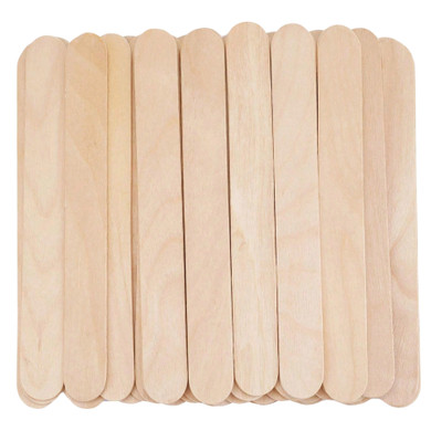 Tongue Depressor Waxing Sticks 100Pk