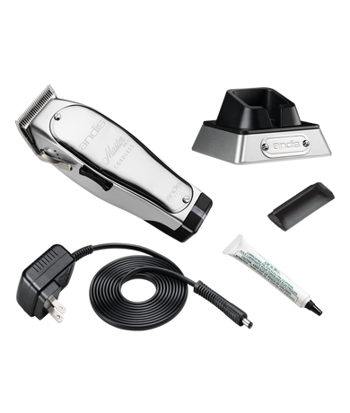 Andis Master Cordless Lithium-Ion Clipper Silver
