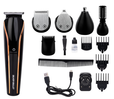 Silver Bullet Secret Service 11 In 1 Grooming Kit