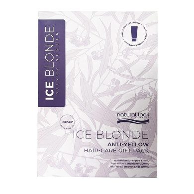 Natural Look Ice Blonde - Anti-Yellow Hair Care Gift Pack