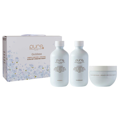 Pure Goddess Ultra Soft Hydration Therapy Haircare Trio Pack