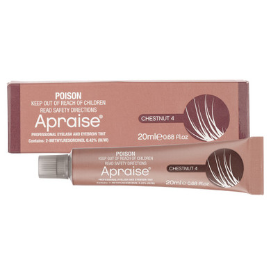 Apraise Eyelash And Eyebrow Vegan Tint Chestnut 20ml