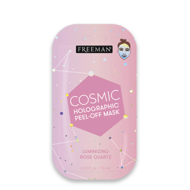 Freeman Luminising Rose Quartz Holographic Peel-Off Mask 10ml