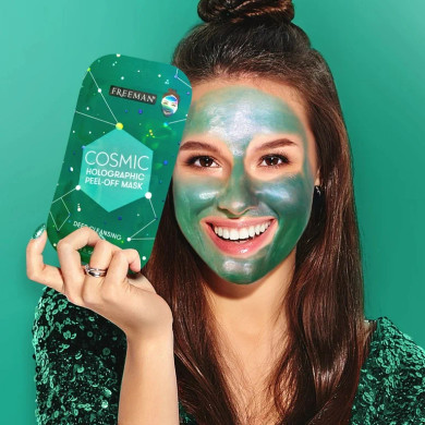 Freeman Deep Cleansing Jade Holographic Peel-Off Mask 10ml