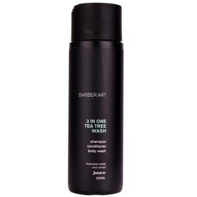 Juuce Barber.Art 3 In One Tea Tree Wash 250ml
