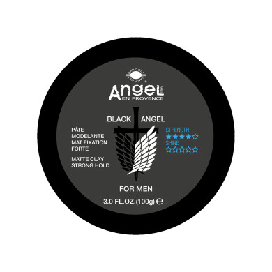 Black Angel For Men Matte Clay Strong Hold 100g