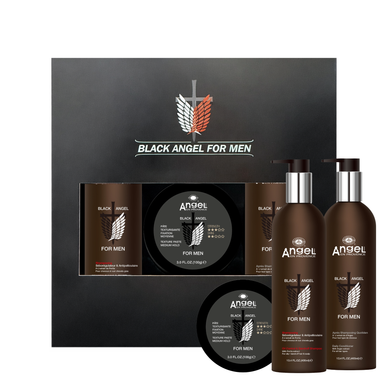 Black Angel For Men Oil Control/Dandruff Trio Pack