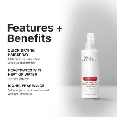 Paul Mitchell Fast Drying Sculpting Spray 250ml