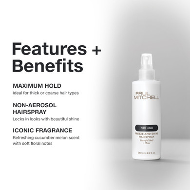 Paul Mitchell Freeze + Shine Super Spray 1000ml