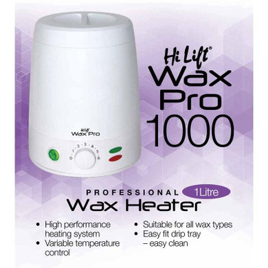 Hi Lift Wax Pro 1000 Professional Wax Heater - 1Litre