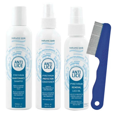 Natural Look Anti Lice Pyrethrum Care Regimen Pack