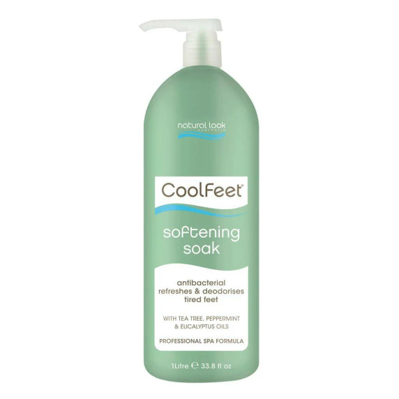 Natural Look Cool Feet Softening Soak   1 litre