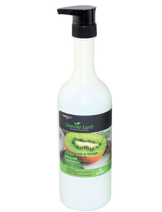 WonderLand  Kiwi Smooth & Straight Shampoo 1Litre WonderLand  Kiwi Smooth & Straight Shampoo 1Litre