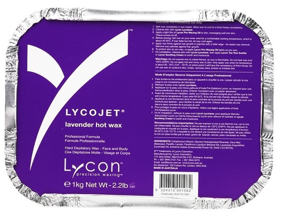 Lycon Lycojet Lavender Hot Wax 1 kg