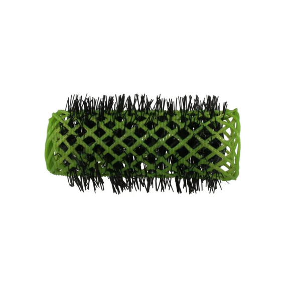 Swiss Brush Rollers Green 25mm  6pk