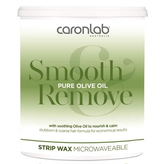 Caron Smooth & Remove Pure Olive Oil Strip Wax Microwaveable  800g