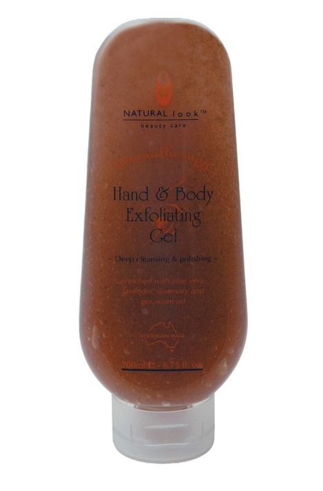 Natural Look Hand and Body Exfoliating Gel    200g