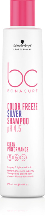 Schwarzkopf Professional Bonacure BC Clean Performance ColorFreeze Silver Shampoo - 250ml