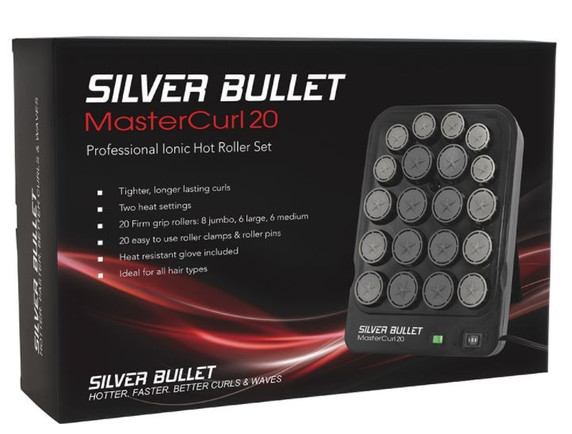 Silver Bullet Master Curl 20 Professional Ionic Hot Roller Set