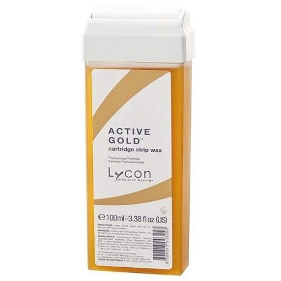 Lycon Active Gold Strip Wax Cartridge - 100ml