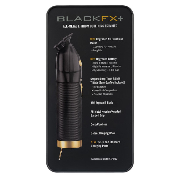 BaBylissPRO BlackFX+ Outlining Hair Trimmer