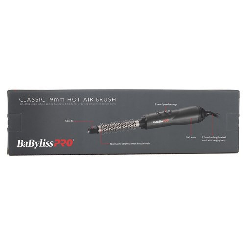 BabylissPRO Classic Tourmaline Ceramic 19mm Hot Air Brush