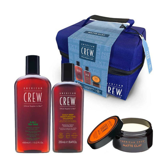 American Crew Matte Clay Trio Pack