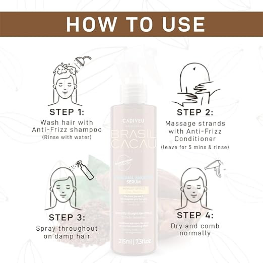 Brasil Cacau Gradual Smooth Serum 215ml