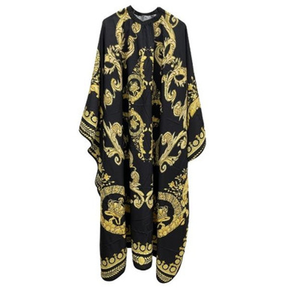 Persian Cutting Cape  - Black/Gold