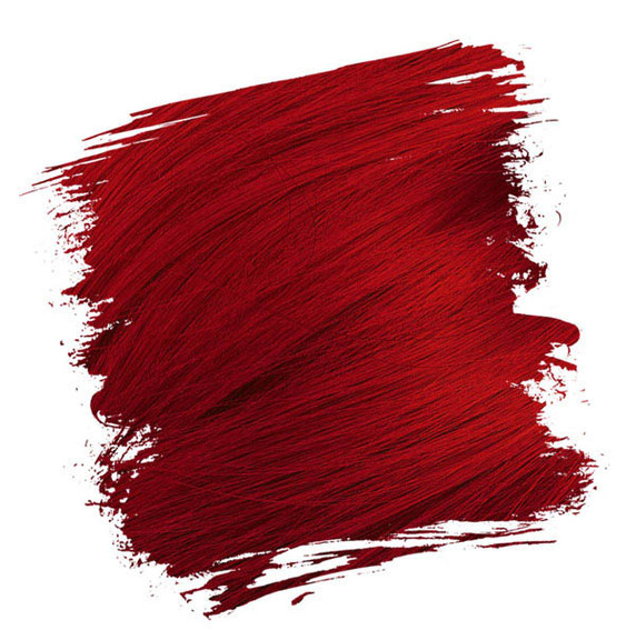 Crazy Colour Semi Permanent Hair Colour 100ml-Vermillion Red #040