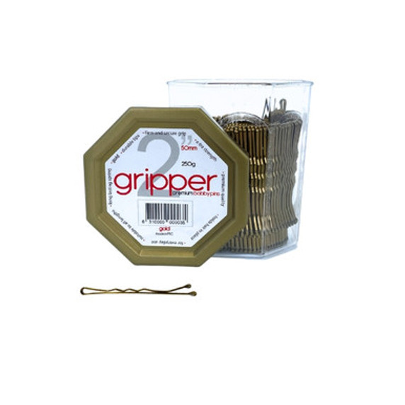 Gripper 50mm GOLD Bobby Pin