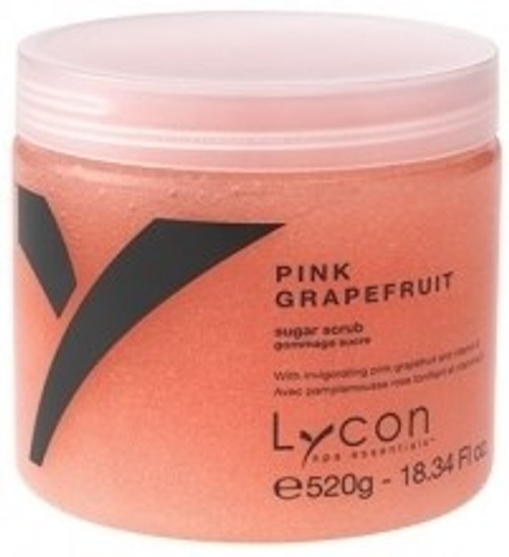 Lycon spa scrub pink grapefruit 520g