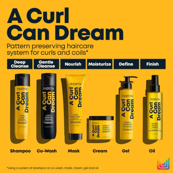 Matrix Total Results A Curl Can Dream Mask For Curly Hair 1Litre