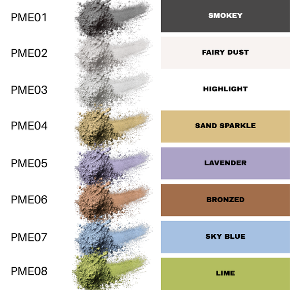 Palladio Mineral Loose Eye Shadow - Bronzed