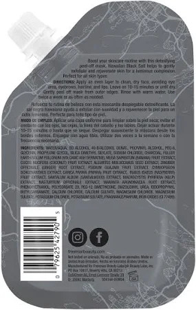 Freeman Hawaiian black salt peel-off mask deep cleansing 35ml
