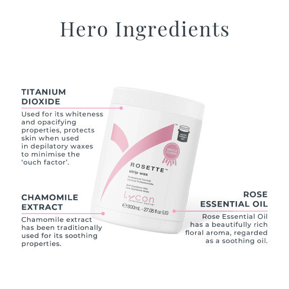 Lycon Rosette Strip Wax 800ml