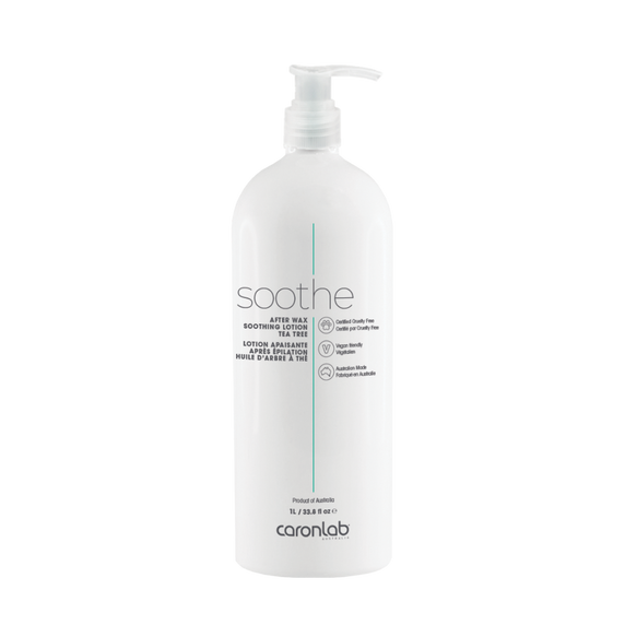 Caronlab Soothe After Wax Soothing Lotion Tea Tree 1Litre
