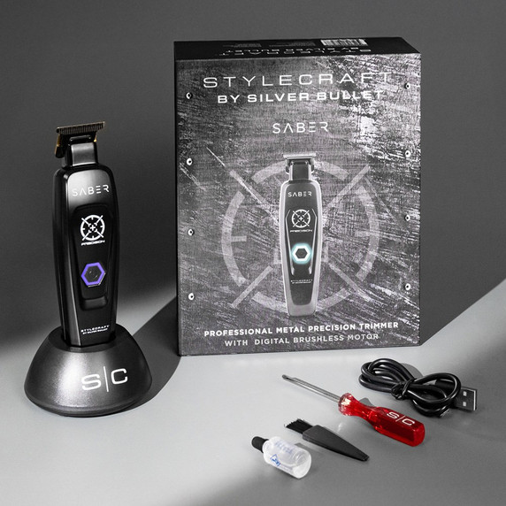 StyleCraft Saber Precision Professional Metal Trimmer