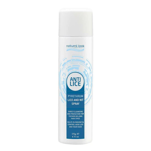 Natural Look Anti Lice Pyrethrum Lice & Nit Spray 175g