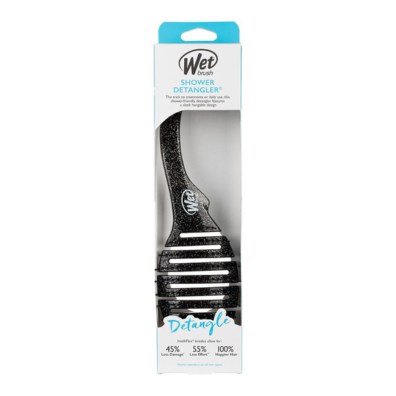WetBrush Shower Detangler - Black Glitter
