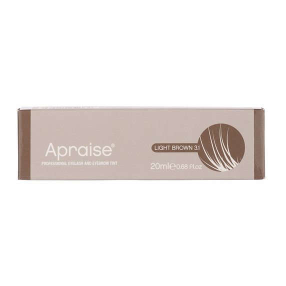 Apraise Eyelash And Eyebrow Vegan Tint Light Brown 20ml