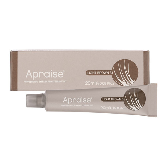 Apraise Eyelash And Eyebrow Vegan Tint Light Brown 20ml