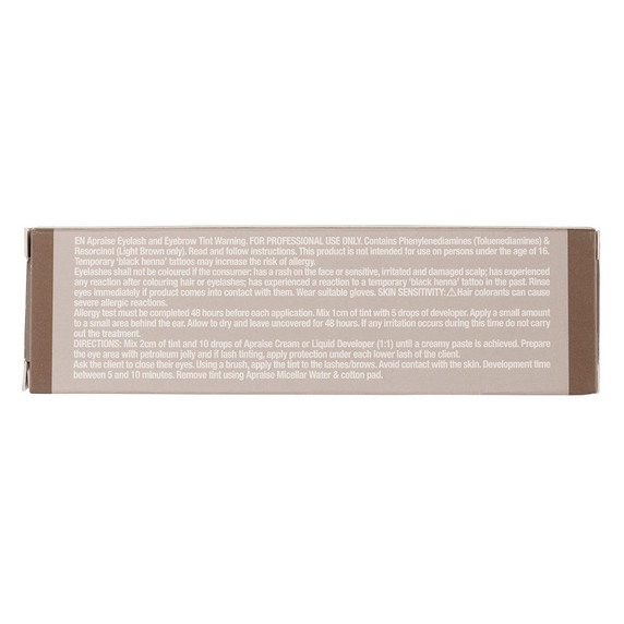 Apraise Eyelash And Eyebrow Vegan Tint Light Brown 20ml