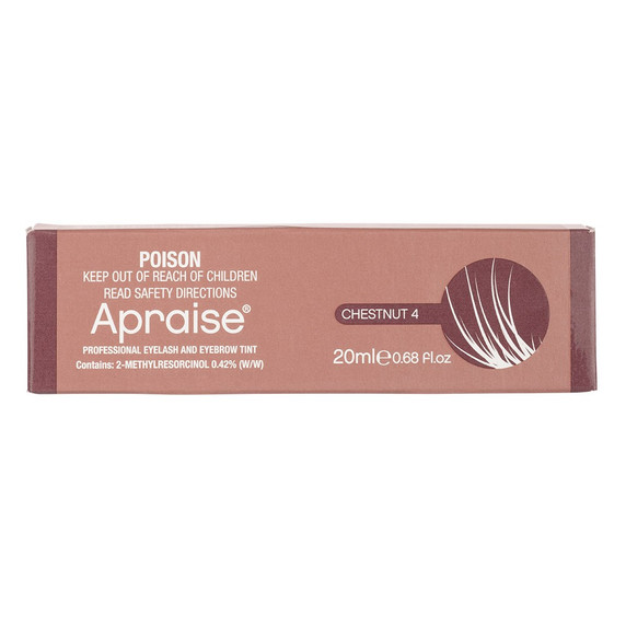 Apraise Eyelash And Eyebrow Vegan Tint Chestnut 20ml