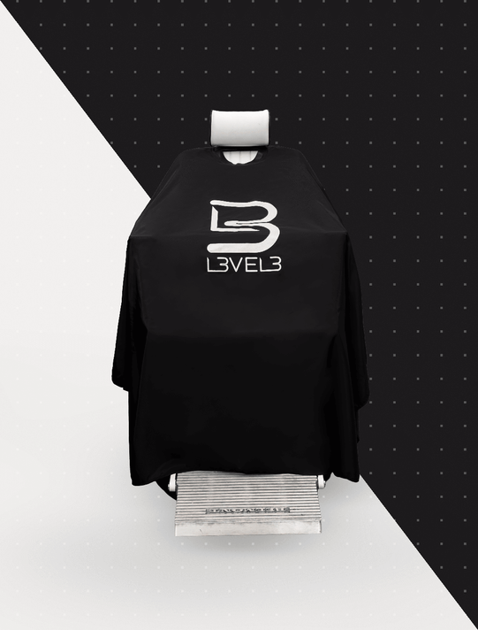 L3VEL3 Professional Rubber Neck Cutting Cape