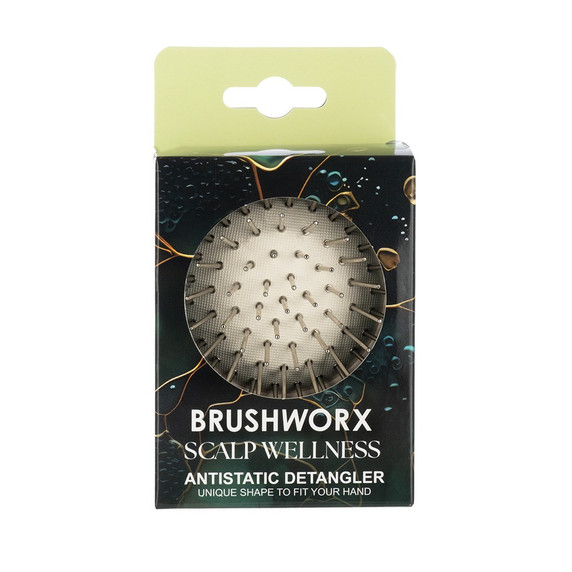 Brushworx Scalp Wellness Antistatic Detangler